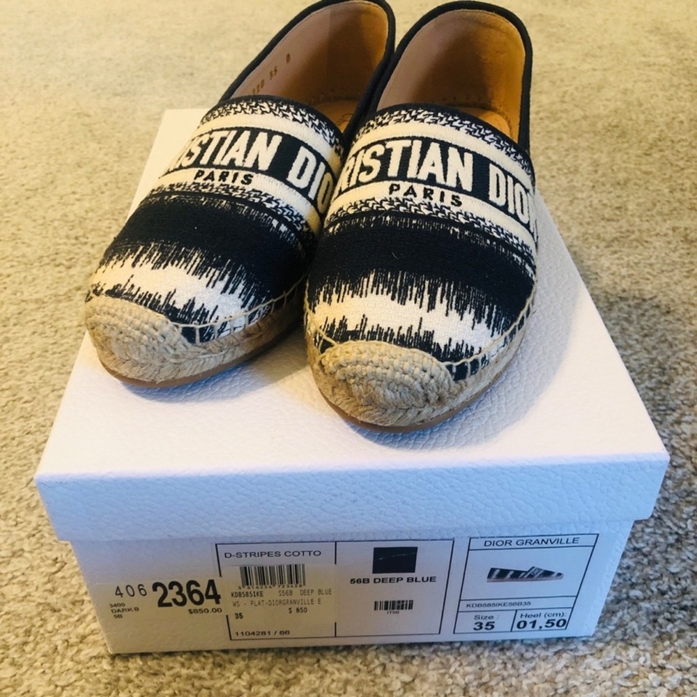 Christian Dior Espadrilles Brand New Size 35 - Picture 5 of 5